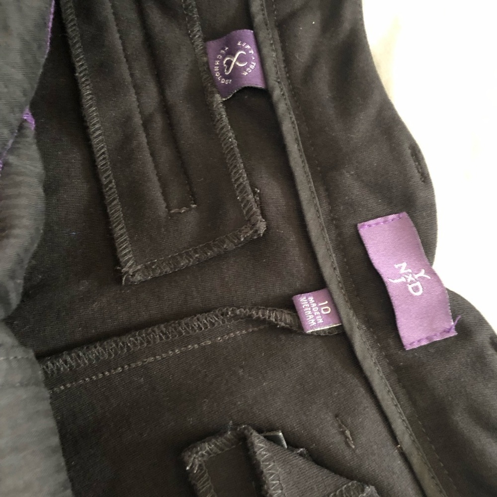 NYDJ trousers straight leg Pants size 10 - Picture 4 of 5
